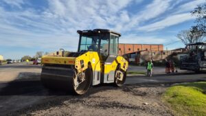 Roldán terminó las obras de pavimentación en Río Salado y los accesos a las rutas