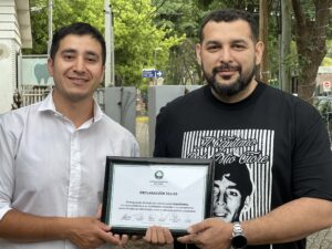 Estacionline, medio hermano de Puerto Timbúes, fue distinguido por el Concejo de Funes