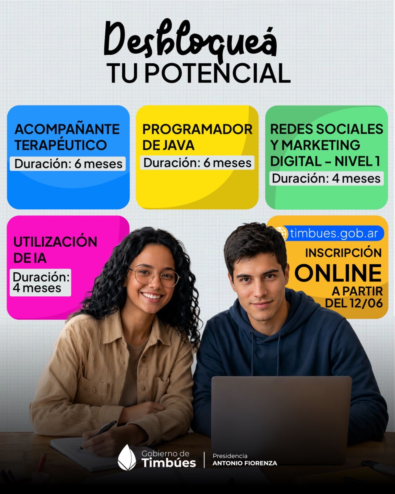 Timbúes abrió la inscripción para los nuevos cursos de capacitación 2026 Timbúes abrió la inscripción para los nuevos cursos de capacitación 2026