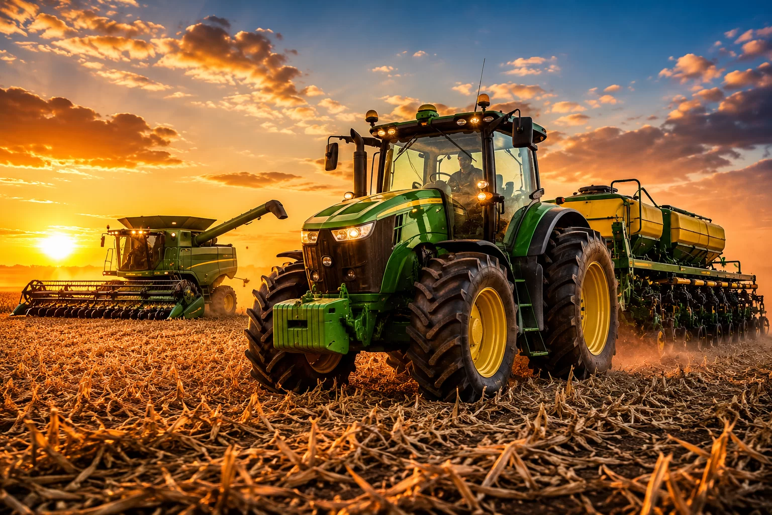 La maquinaria agrícola facturó más de 1 mil millones, pero se desplomó la venta de tractores