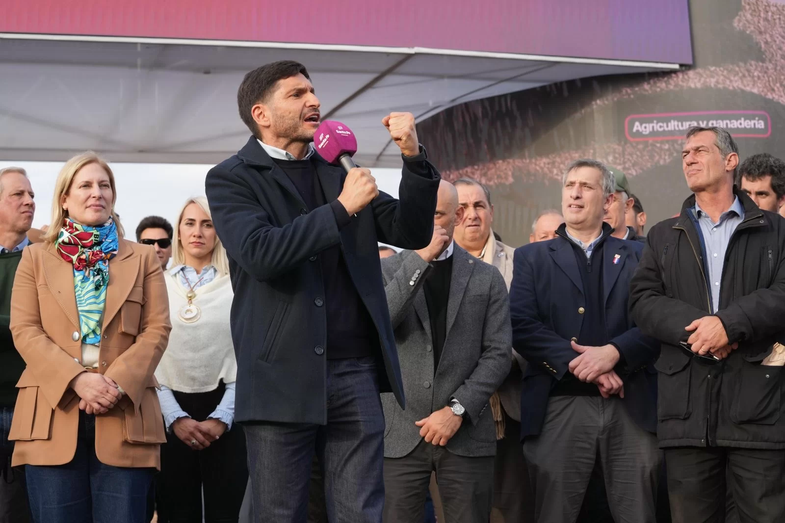 Pullaro en Agroactiva: “Santa Fe tiene un modelo para salir adelante: el modelo del trabajo y la producción”