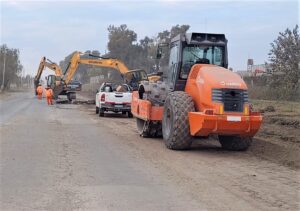 Vialidad Nacional supervisa las mejoras en la Ruta Nacional 11 en Puerto General San Martín