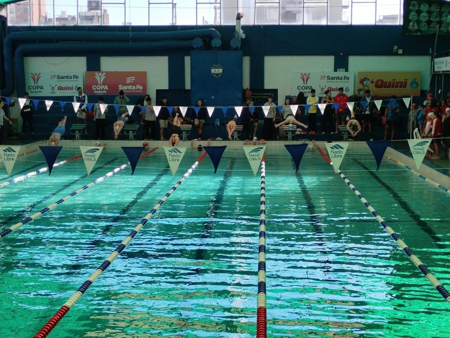Natación en la Copa Santa Fe 2026