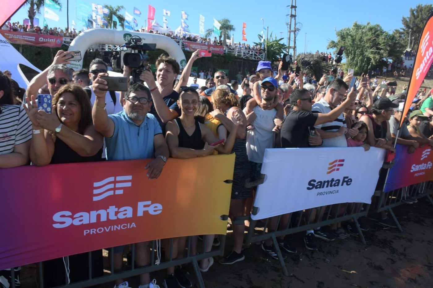 Público en un evento de la provincia de Santa Fe