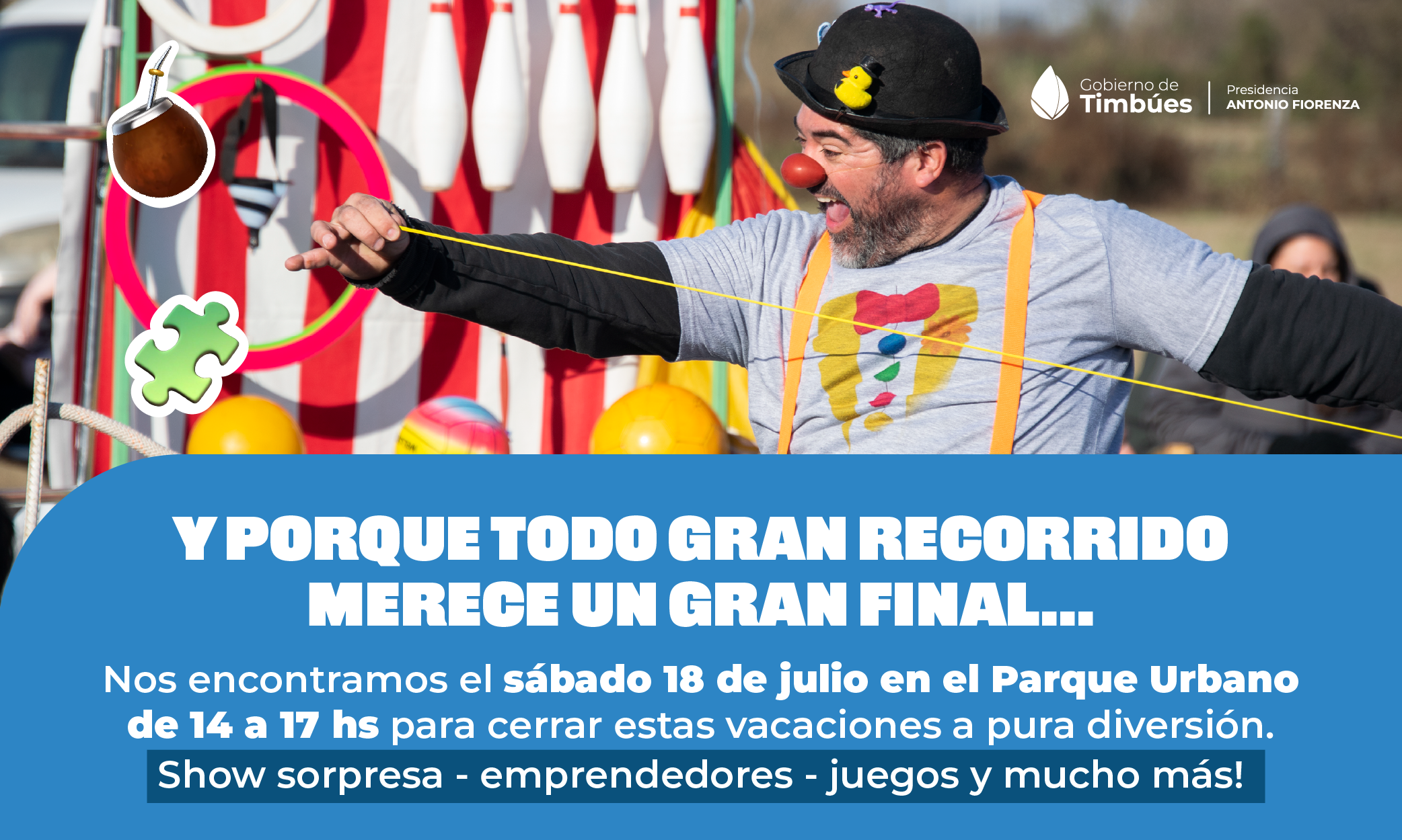 Agenda de las Vacaciones de Invierno en Timbúes 2026